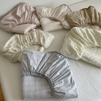 Korejskog stila, 100% pamuk, quilted, 360° potpuno pokrivajuća navlaka za madrac, zaštita od prašine