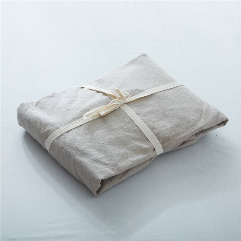 Fitted navlaka za krevet u japanskom stilu od 100% pamuka i navlaka za madrac od opranog pamuka, jednostavan pamuk, za tatami krevet.