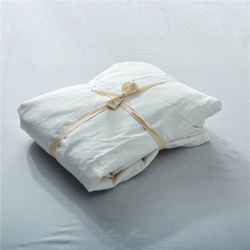 Fitted navlaka za krevet u japanskom stilu od 100% pamuka i navlaka za madrac od opranog pamuka, jednostavan pamuk, za tatami krevet.