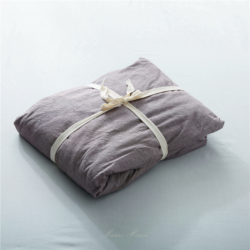 Fitted navlaka za krevet u japanskom stilu od 100% pamuka i navlaka za madrac od opranog pamuka, jednostavan pamuk, za tatami krevet.