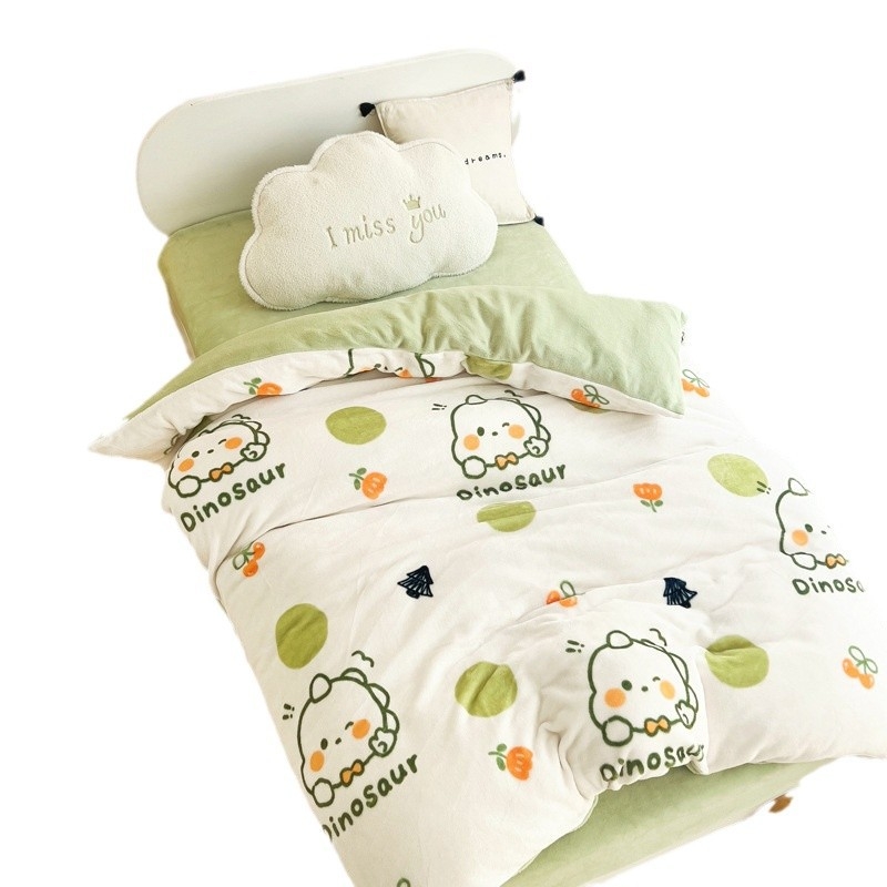 Gyerekeknek paplanhuzat - Geometriai és mesefigurás mintázat, reaktív nyomtatás, 300–500 g