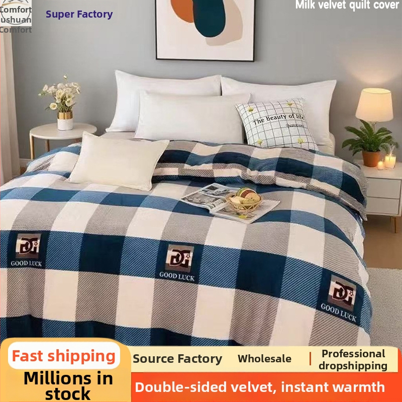 Tej velúros paplanhuzat, mintázat növényekkel és virágokkal, reaktív nyomtatás és színezés, modern minimalista stílus