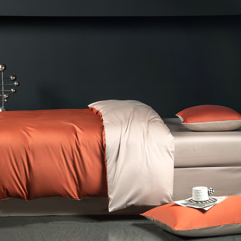 Paplanhuzat szatén pamutból, hosszú szálú, 100-as szálak, 1000–1500 g