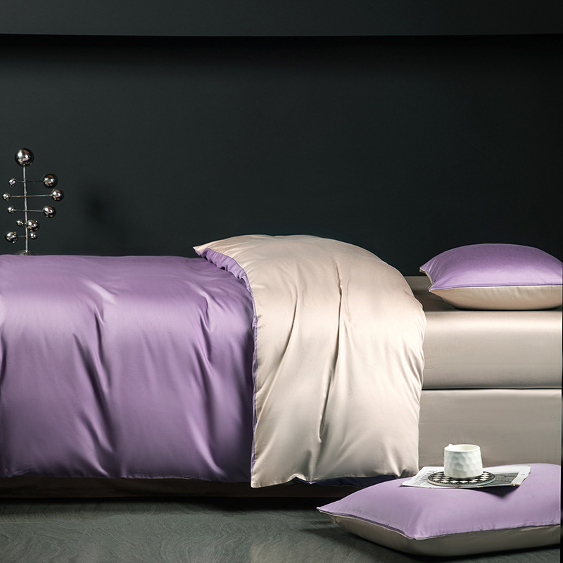 Paplanhuzat szatén pamutból, hosszú szálú, 100-as szálak, 1000–1500 g