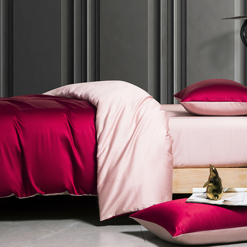 Paplanhuzat szatén pamutból, hosszú szálú, 100-as szálak, 1000–1500 g