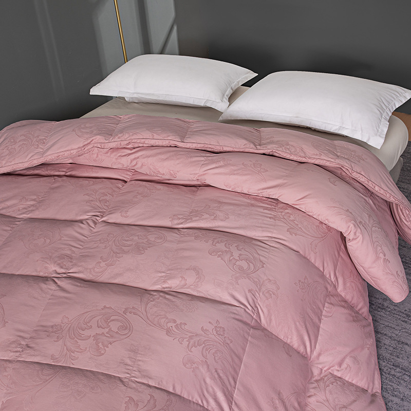 Paplanhuzat virágmintás Jacquard szövésű, reaktív nyomtatás és festés, 100% pamut