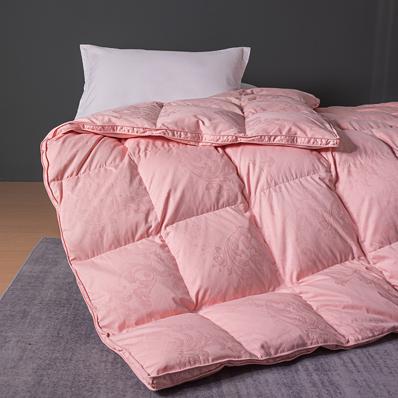 Paplanhuzat virágmintás Jacquard szövésű, reaktív nyomtatás és festés, 100% pamut