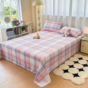 Oprani pamučni posteljni set od 3 dijela, za studentske domove, japanski stil, reaktivni tisak