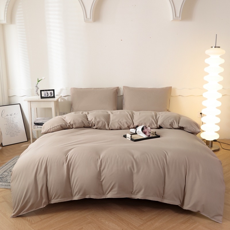 Egyszemélyes paplanhuzat, egyszínű, kémiai rostból, reakciós nyomtatás és festés, sima szövés, modern minimalist stílus