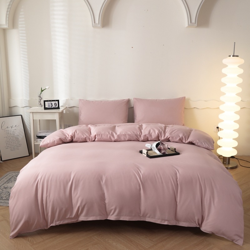 Egyszemélyes paplanhuzat, egyszínű, kémiai rostból, reakciós nyomtatás és festés, sima szövés, modern minimalist stílus