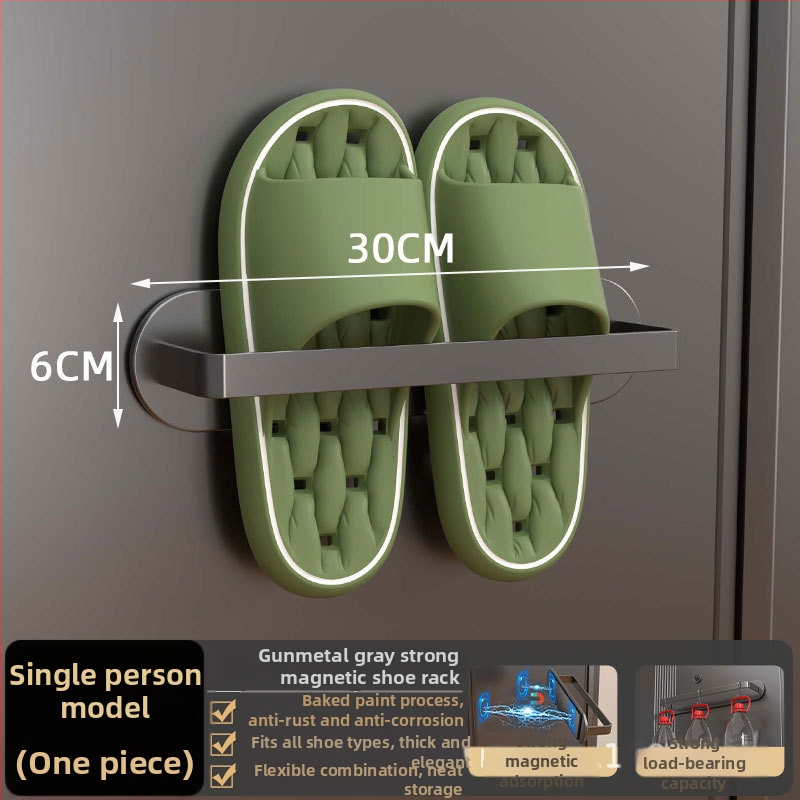 3 līmeņu magnētiska kurpju plaukts uz sienas, magnētiska uzstādīšana, bez urbšanas, no oglekļa tērauda