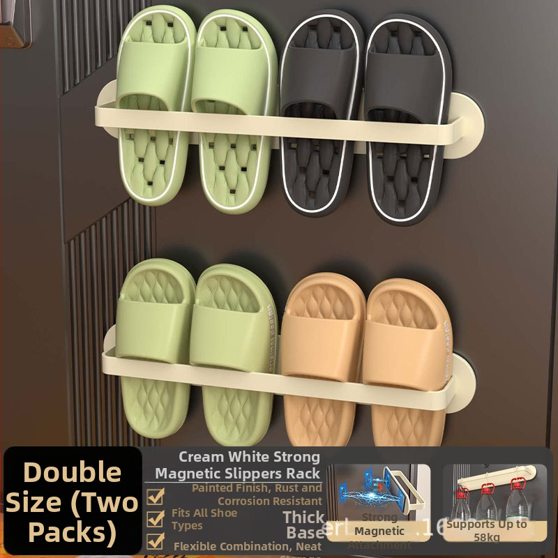 3 līmeņu magnētiska kurpju plaukts uz sienas, magnētiska uzstādīšana, bez urbšanas, no oglekļa tērauda