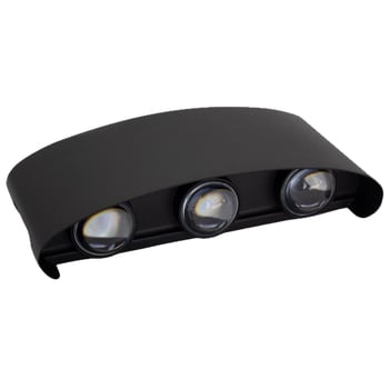 Sieninis LED šviestuvas – aliuminio konstrukcija, 220V, IP65 atsparumas vandeniui, vidaus ir lauko naudojimui