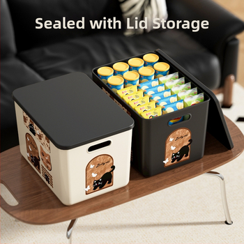 Daugiafunkcinė laikymo dėžė su dangteliu, modelis 1005, polipropilenas, tvirtinama prie sienos, 18 l talpa