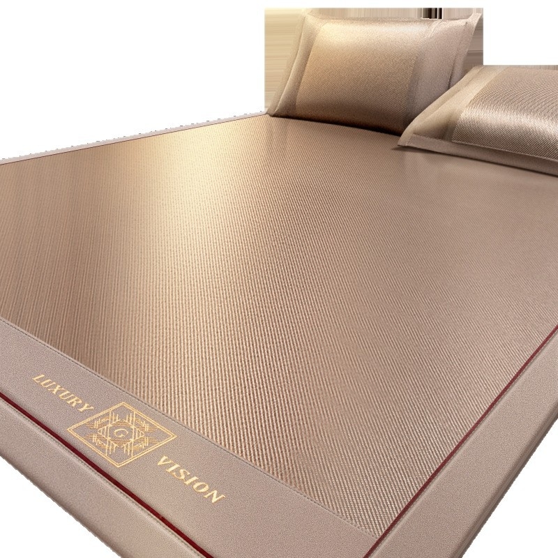 Matkészlet ice silk és rattan anyagból, összecsukható, modern minimalista stílus