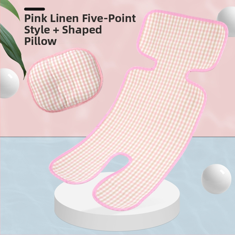 Ka Meng Bei lenvászon babakocsi ülés párna – babáknak való párna