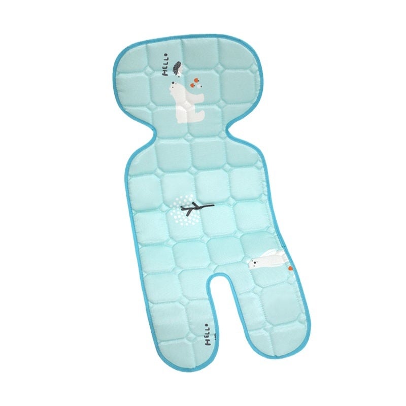 Aimeng Jastuk za kolica za bebe – prozračni laneni materijal, za djecu 0–1 godina, hlađenje