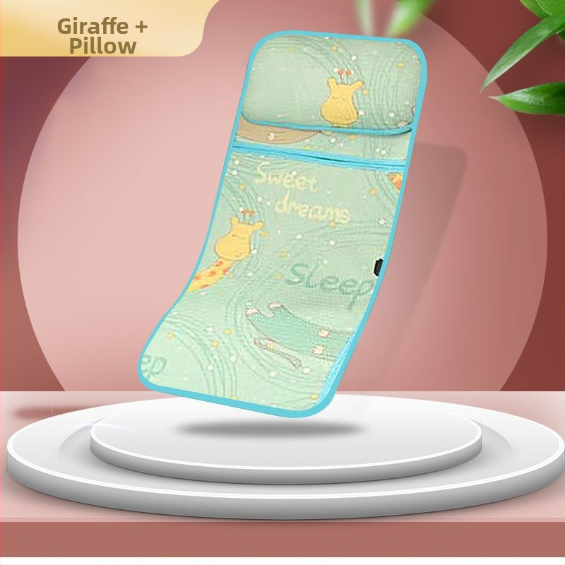 Aimeng Sedací vankúš do kočíka pre bábätká – priedušný ľan, pre 0–1 rokov, chladivý efekt