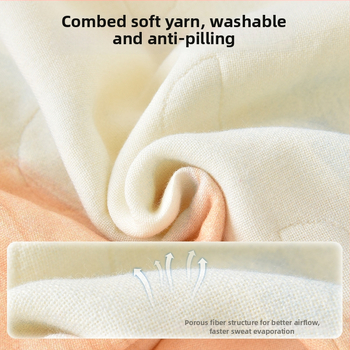 Gyermekeknek szóló hálózsák és anti-kick takaró, bambusz-pamut anyag, bambusz-pamut töltet, 95% tartalom, kód ANM2505, minden évszakhoz