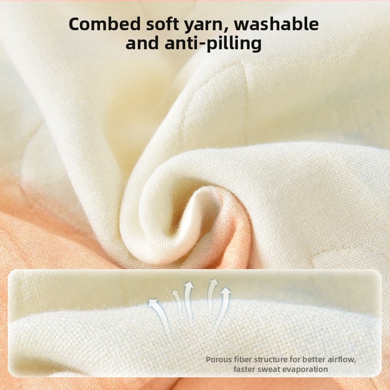 Gyermekeknek szóló hálózsák és anti-kick takaró, bambusz-pamut anyag, bambusz-pamut töltet, 95% tartalom, kód ANM2505, minden évszakhoz