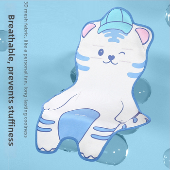 Chladiaca podložka do kočíka pre dieťa – priedušný povrch Ice Silk, bambusové vlákna, pre dieťa 1–2 roky, podložka