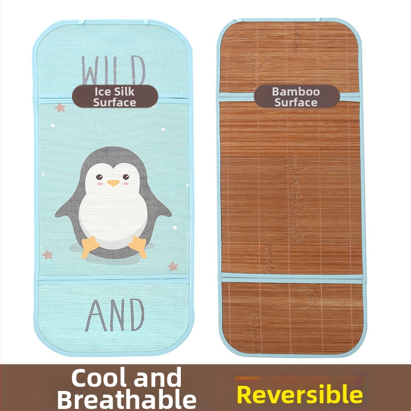 Chladiaca podložka do kočíka pre dieťa – priedušný povrch Ice Silk, bambusové vlákna, pre dieťa 1–2 roky, podložka