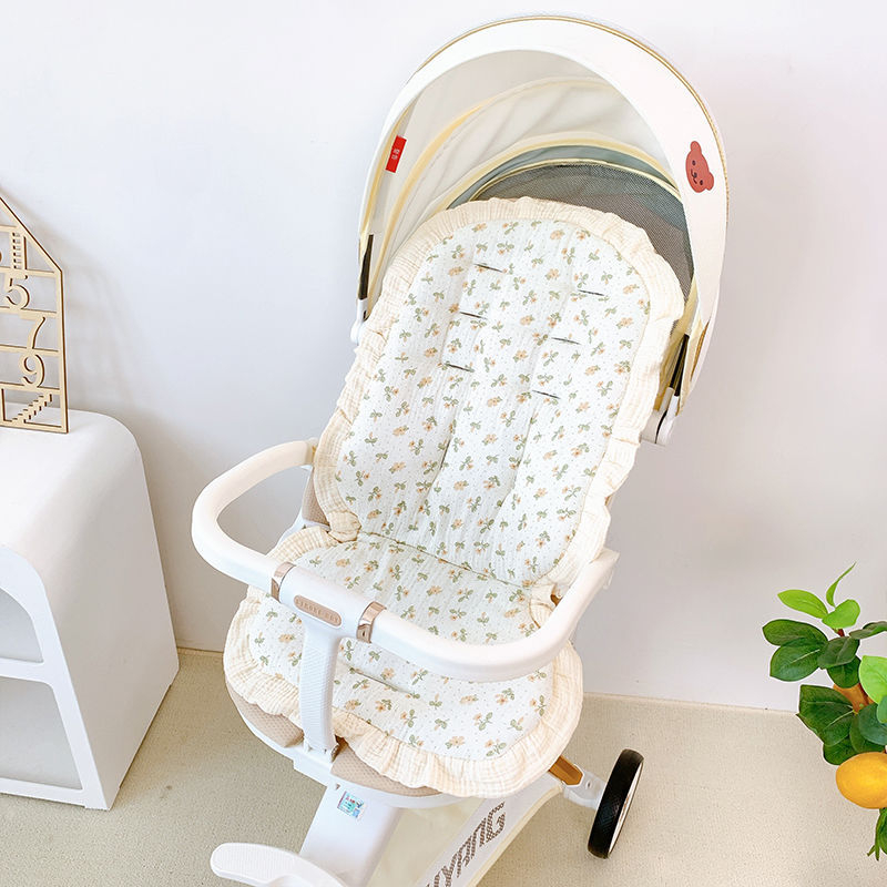 Jastučić za kolica s čipkastim uzorkom – pamukasti jastuk za bebu, sve sezone