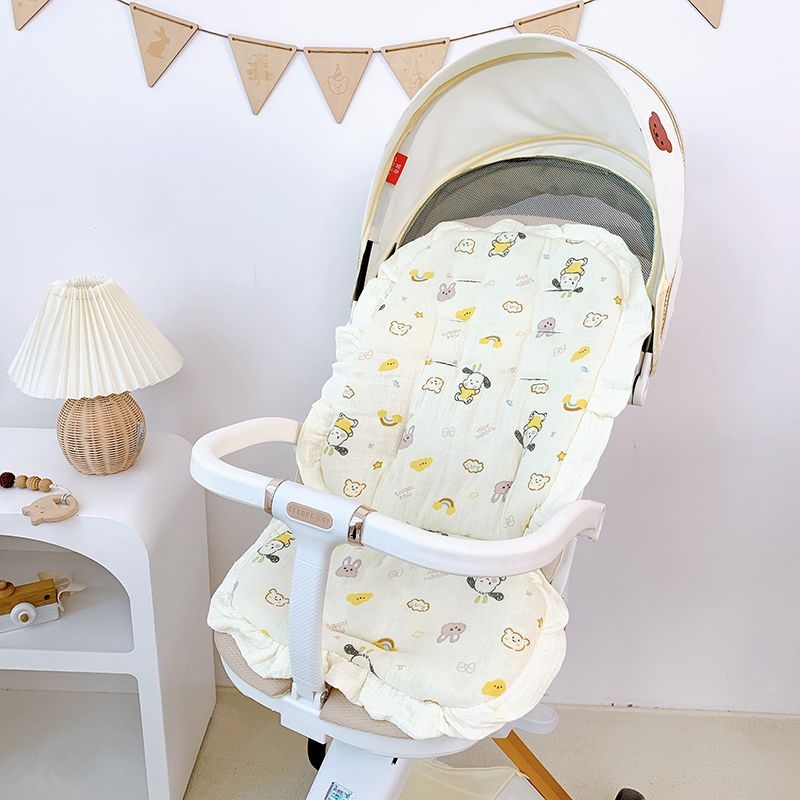 Jastučić za kolica s čipkastim uzorkom – pamukasti jastuk za bebu, sve sezone