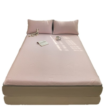 Мат за легло от вискозно влакно с ледена коприна, сгъваем и модерен стил, безопасен за бебета, принтована тъкан