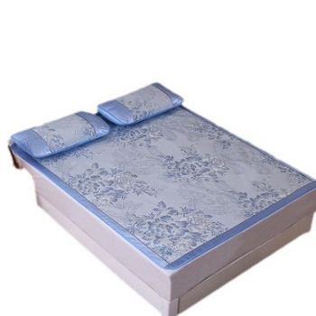 Ágy Mat Készlet, Háromrészes, Összecsukható, Ice Silk Viszkóz, Nyomtatott Szövés, Testreszabás Elérhető