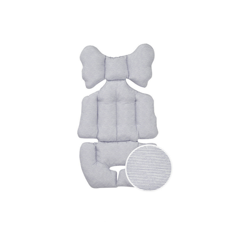 Pamukasti jastučić za sjedenje za bebu za kolica i visoku stolicu (pamuk; 0–1 godina; pogodan za kolica i visoku stolicu)