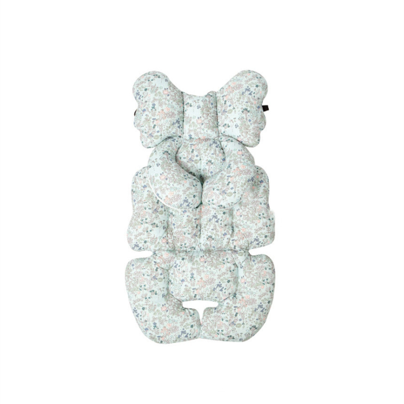 Pamukasti jastučić za sjedenje za bebu za kolica i visoku stolicu (pamuk; 0–1 godina; pogodan za kolica i visoku stolicu)