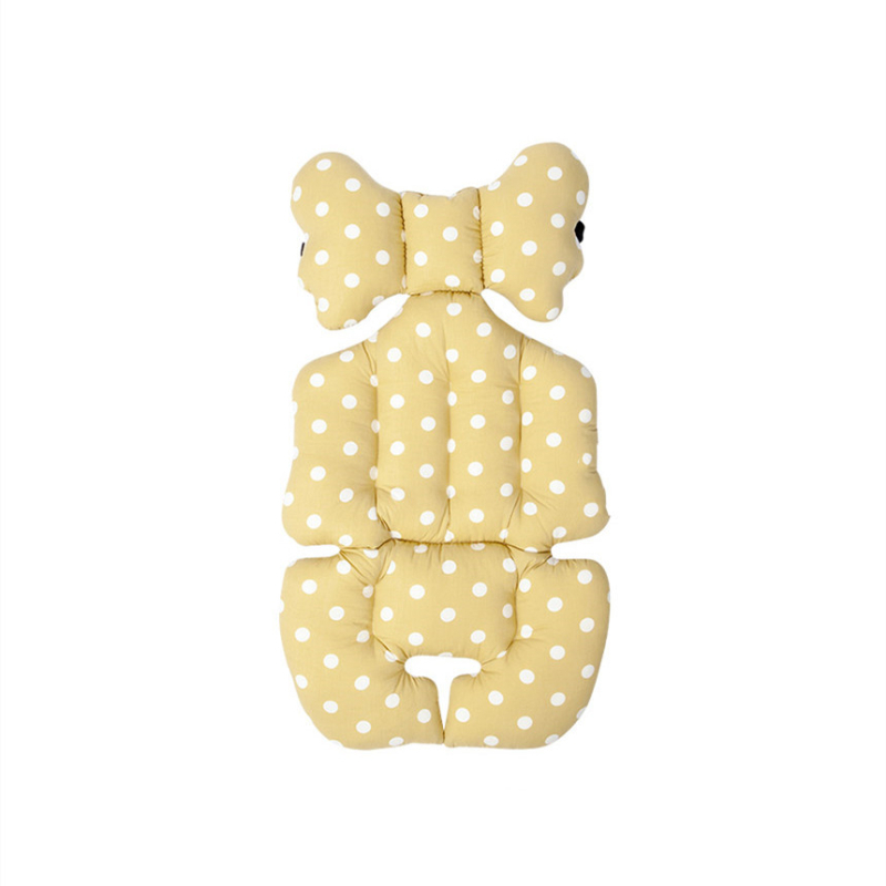 Pamukasti jastučić za sjedenje za bebu za kolica i visoku stolicu (pamuk; 0–1 godina; pogodan za kolica i visoku stolicu)