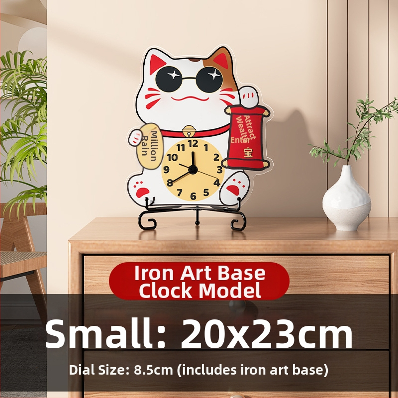 Galda pulkstenis, moderns stils, akrila korpuss un cifersblats, bateriju darbība, vienmērīgi kustas sekundes, piemērots viesistabai, guļamistabai un birojā