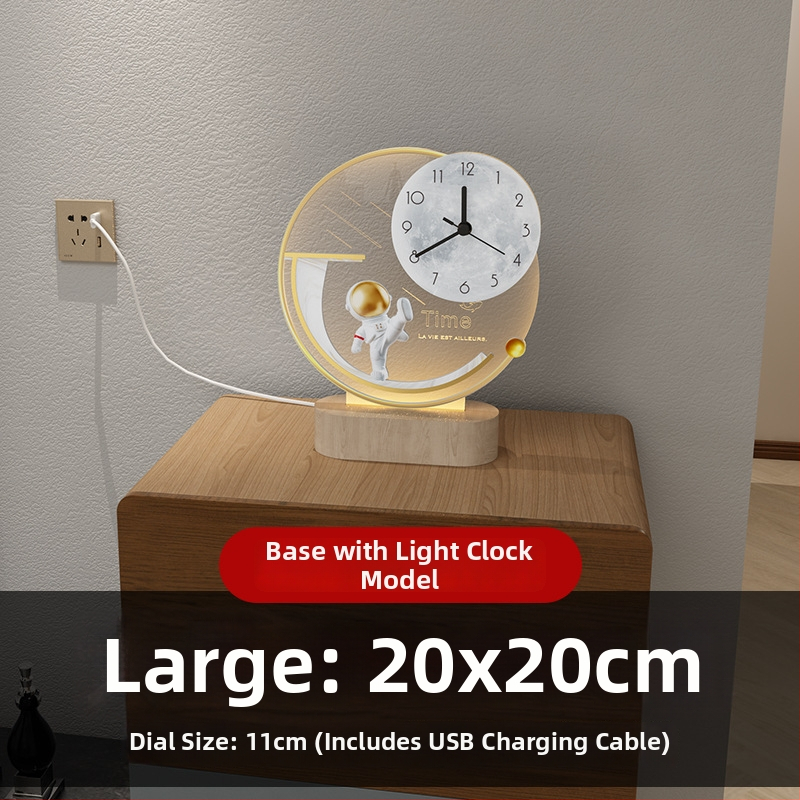 Galda pulkstenis, moderns stils, akrila korpuss un cifersblats, bateriju darbība, vienmērīgi kustas sekundes, piemērots viesistabai, guļamistabai un birojā