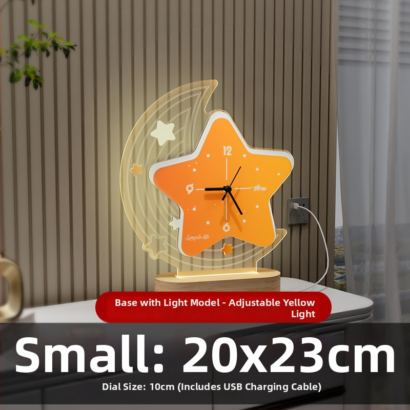 Galda pulkstenis, moderns stils, akrila korpuss un cifersblats, bateriju darbība, vienmērīgi kustas sekundes, piemērots viesistabai, guļamistabai un birojā