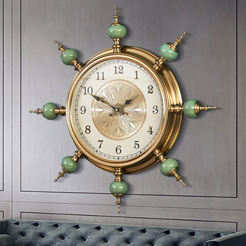 TD505 sienas pulkstenis ar sweep-second kustību, darbināms ar bateriju