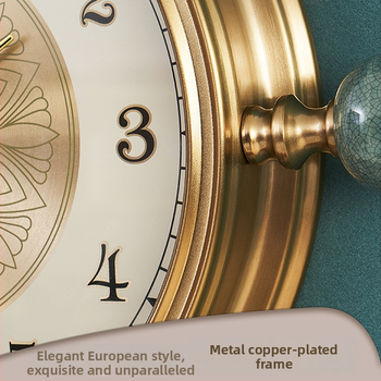 TD505 sienas pulkstenis ar sweep-second kustību, darbināms ar bateriju