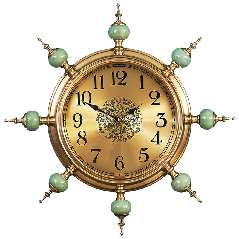 TD505 sienas pulkstenis ar sweep-second kustību, darbināms ar bateriju