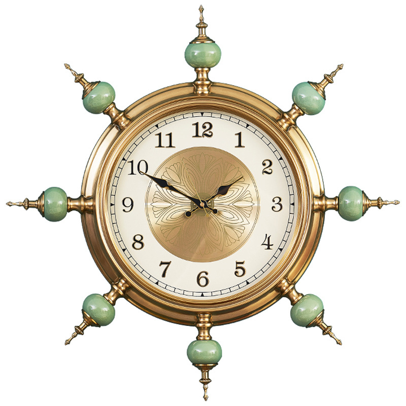 TD505 sienas pulkstenis ar sweep-second kustību, darbināms ar bateriju