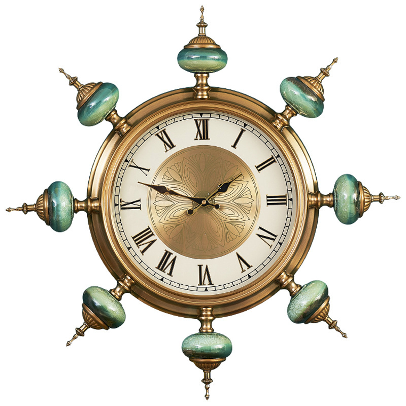 TD505 sienas pulkstenis ar sweep-second kustību, darbināms ar bateriju