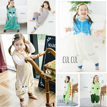 Baba hordozható alvózsák szétválasztott lábakkal tavasz-ősz időszakra, egybeöltözős kúszóruha otthon - tiszta gyapot anyag, gyapot töltet, súly legfeljebb 1 kg, fő összetevő 99,99%