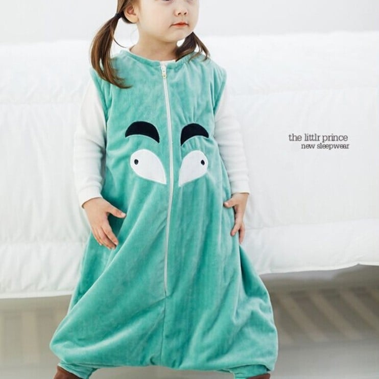 Baba hordozható alvózsák szétválasztott lábakkal tavasz-ősz időszakra, egybeöltözős kúszóruha otthon - tiszta gyapot anyag, gyapot töltet, súly legfeljebb 1 kg, fő összetevő 99,99%