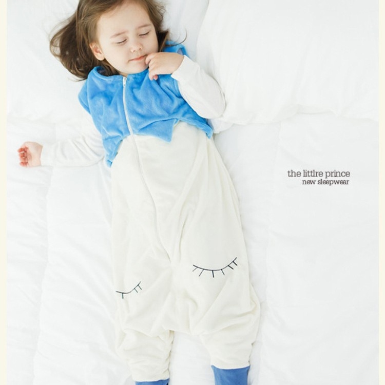 Baba hordozható alvózsák szétválasztott lábakkal tavasz-ősz időszakra, egybeöltözős kúszóruha otthon - tiszta gyapot anyag, gyapot töltet, súly legfeljebb 1 kg, fő összetevő 99,99%