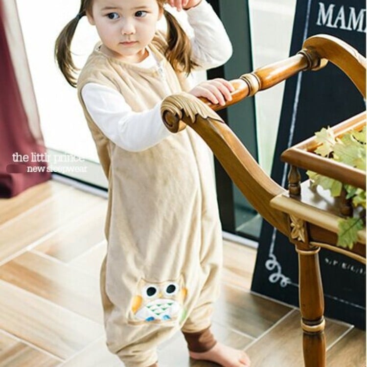 Baba hordozható alvózsák szétválasztott lábakkal tavasz-ősz időszakra, egybeöltözős kúszóruha otthon - tiszta gyapot anyag, gyapot töltet, súly legfeljebb 1 kg, fő összetevő 99,99%