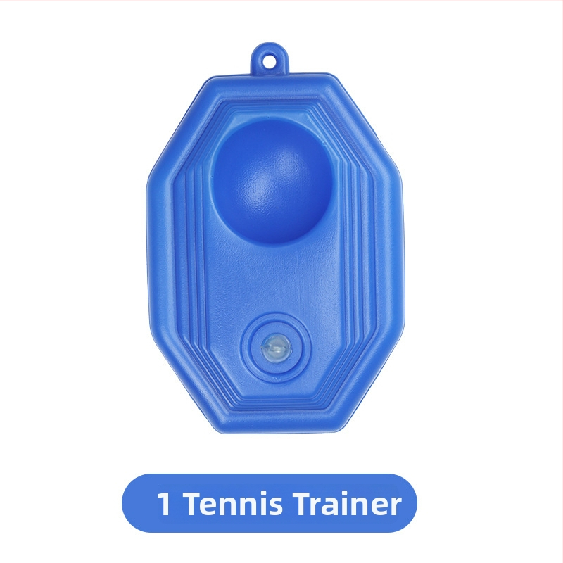Boca tenisio atsitūrio treniruoklis su elastine virve, nešiojamas, sintetinių pluoštų, patvarus, pradedantiesiems, logotipas gali būti spausdinamas, tinka badmintonui ir tenisui