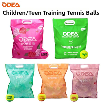 Teniso treniruočių kamuolys vaikams, minkštas — guminė konstrukcija, prekės ženklas Odea/Odeel