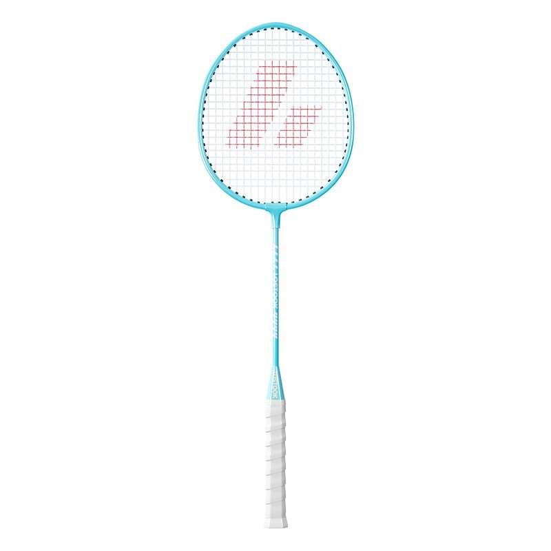 Badminton reketa – dvostruki set s okvirom od željezne zlitine, najlon žice, težina 95–100 g, pjena ručka, izravni udar