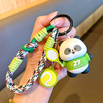 Novogodišnji Panda privjesak, modernog umjetničkog stila, materijal: ljepilo, individualno pakiran dar