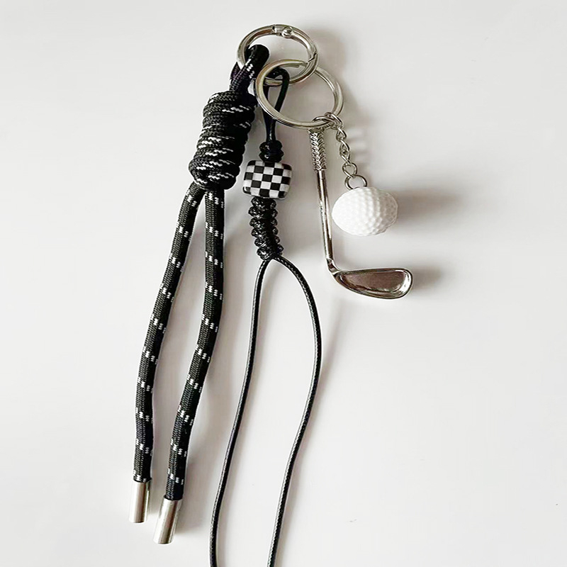 Raktų pakabukas su stalo teniso motyvu, lydinio lagamino pakabukas, pusiau rankinis gaminimas, 2025 vasaros leidimas, INS stilius